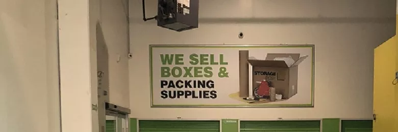 Retail space inside of a Storage Post store
