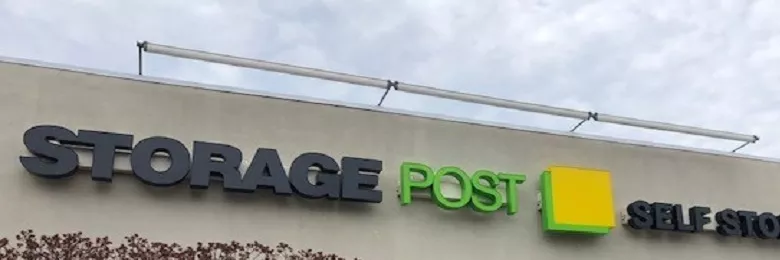 Storage Post signage